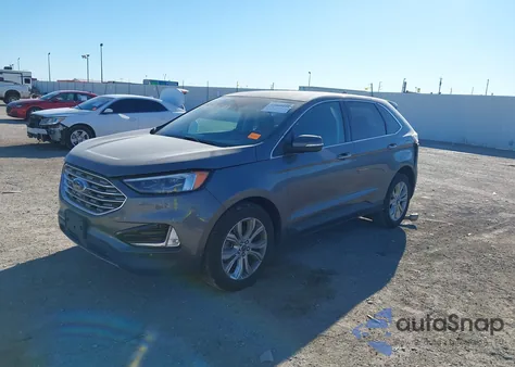 2022 Ford Edge Titanium from USA, damaged, VIN 2FMPK4K90NBA30418